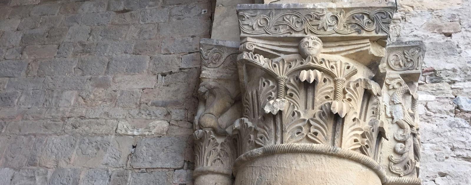 In CAMMINO intorno a Badia Cavana, lungo la Via di Linari, nel giorno della Fésta del Paisàn 